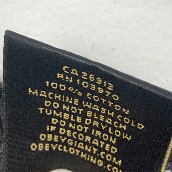 Obey l Grey Distressed Grim Reaper Graphic T-shirt - Picture 5 of 6